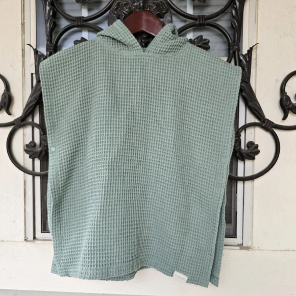 ZICOTO Soft Hooded Waffle Cotton Beach Towel for Kids - Picture 1 of 6